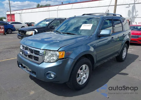 2011 Ford Escape Limited from USA, damaged, VIN 1FMCU9EG7BKB59919